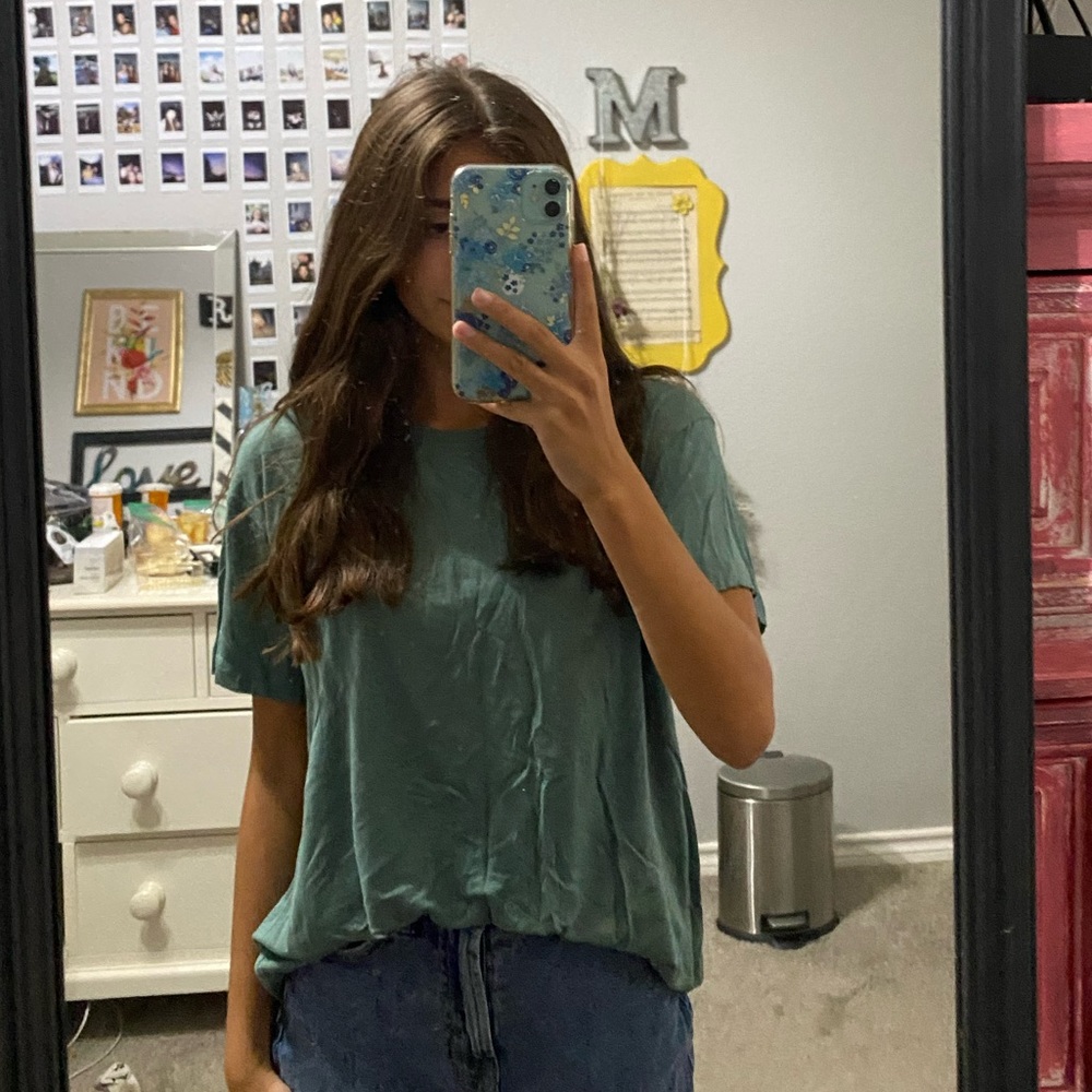 Turquoise Top